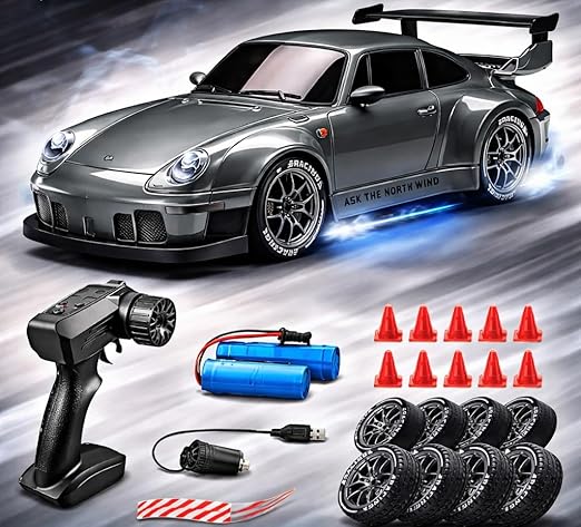 Premium TGL Porsche 911 RC Drift Car (1:16) Scale.