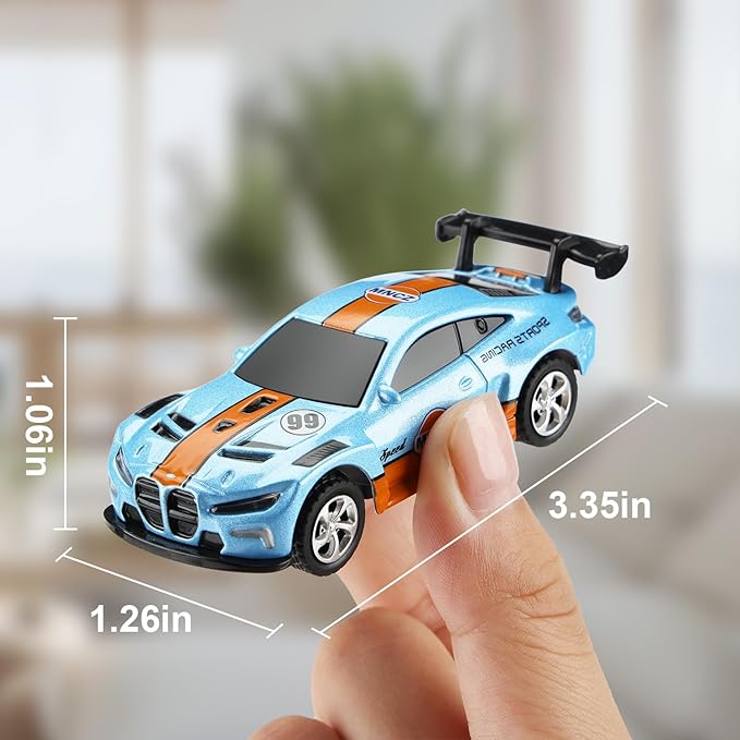 Mini BMW RC Drift Car | 2.4GHz App Control, LED Lights & 3 Speed Modes (Multicolour)