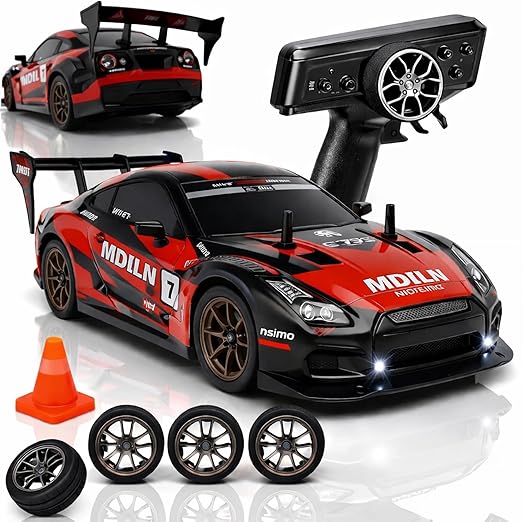 Premium  HGL 4x4 Rc Drifting Car - Rc Drift Cars High Speed Remote Control Drift Car 2.4GHz Remote Control Drift Stunt Off Road Cars 360° Rotation Toys For Kids & Adults Boys & Girls [TurboDrift Pro]