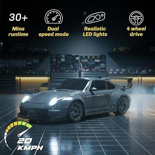 Premium TGL Porsche 911 RC Drift Car (1:16) Scale.