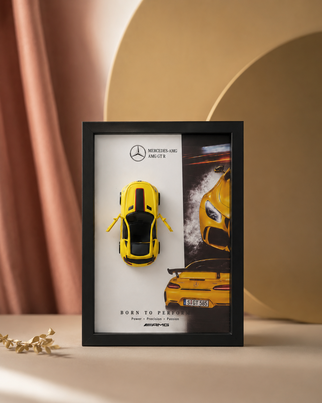 TGL Mercedes 3D Die Cast Display Frame | Premium Car Collectible Gift